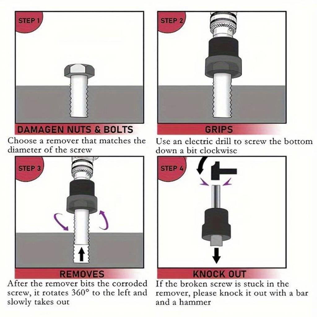 6124 Hasarlı Civata ve Somun Sökme 1/2'' Lokma Takımı 11 Parça ne işe yarar