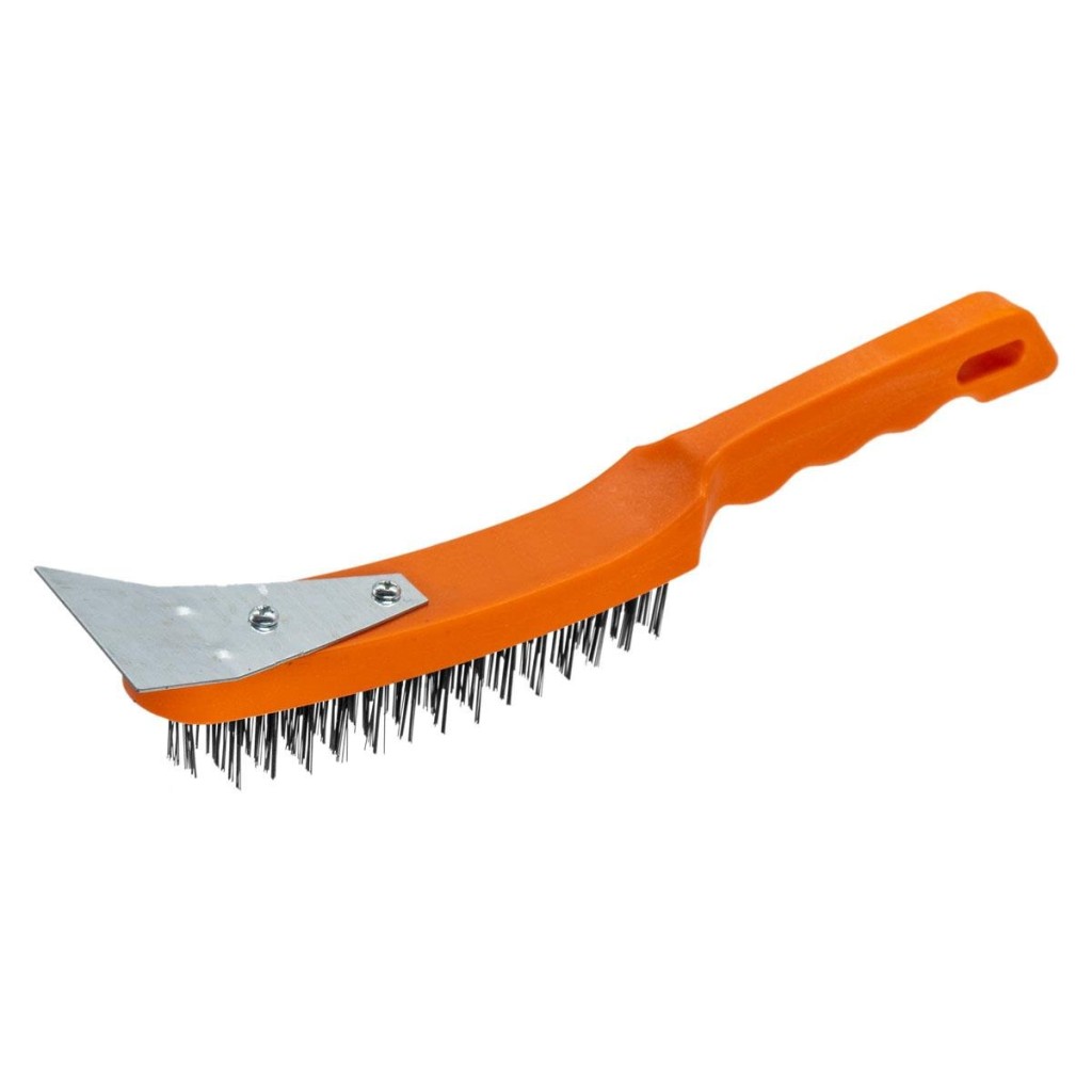 6137 Metal Kazıma Spatulalı Çelik Tel Fırça 270 mm ne işe yarar