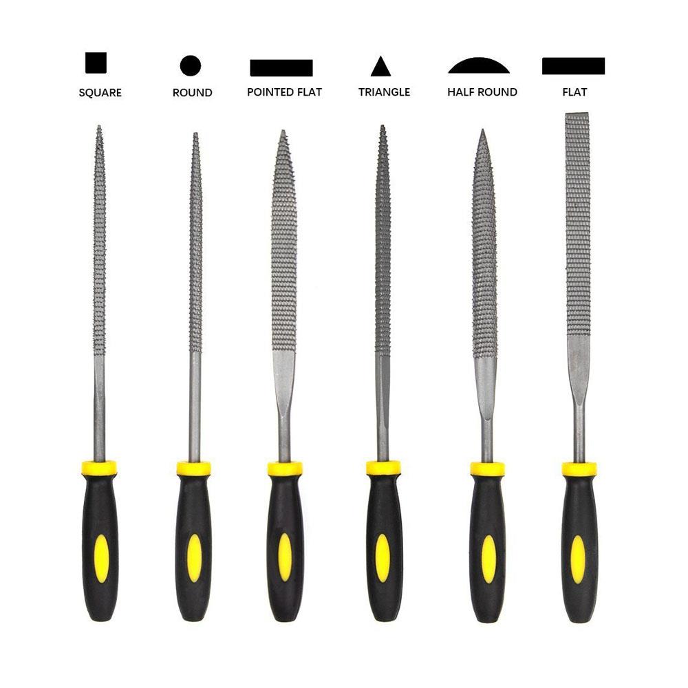 6163 Mini Ahşap Törpü Eğe Seti 14 cm (6 Parça) ne işe yarar