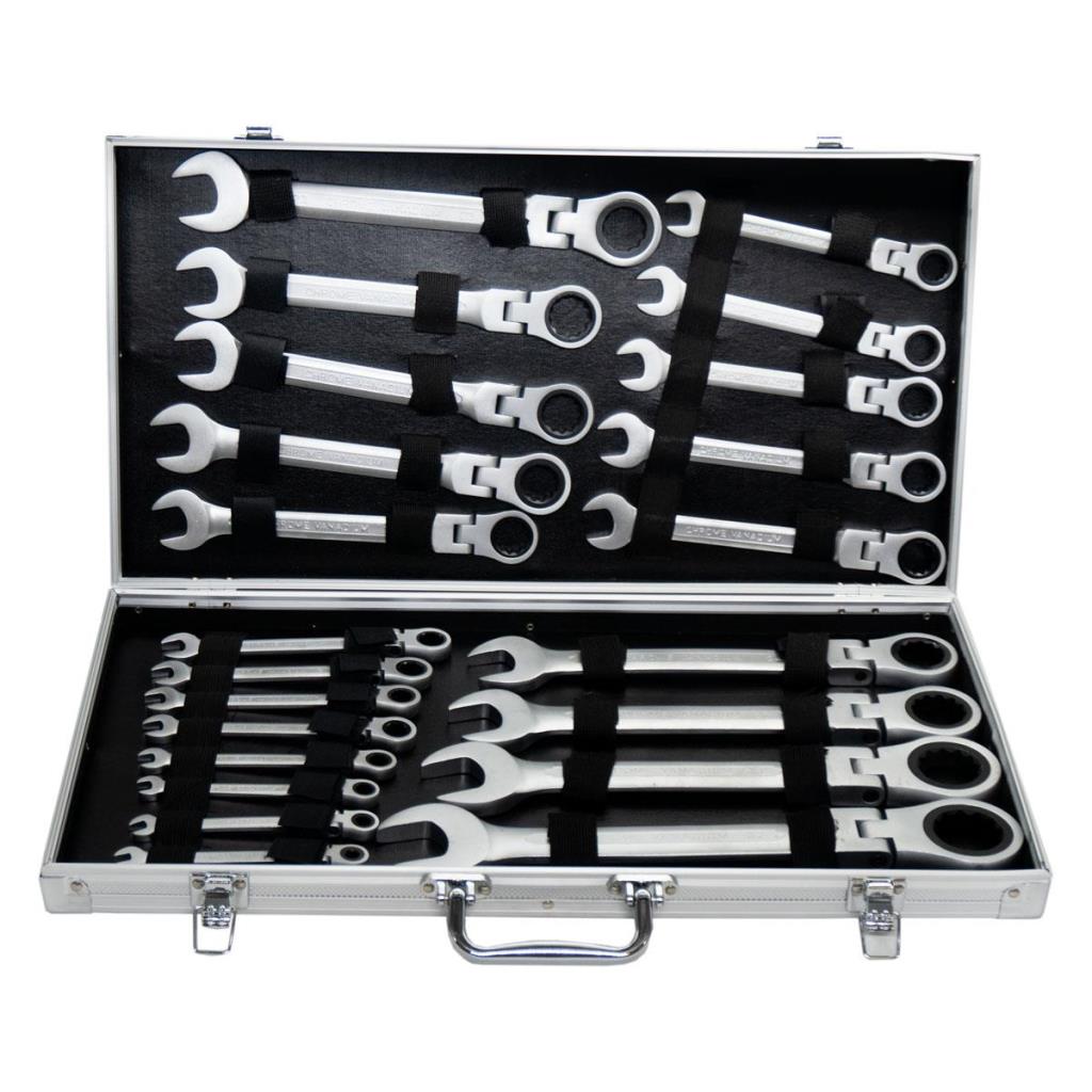 6201 Mafsallı Cırcır Kombine Anahtar Takımı 72 Diş 6-32mm 22 Parça nereden bulurum