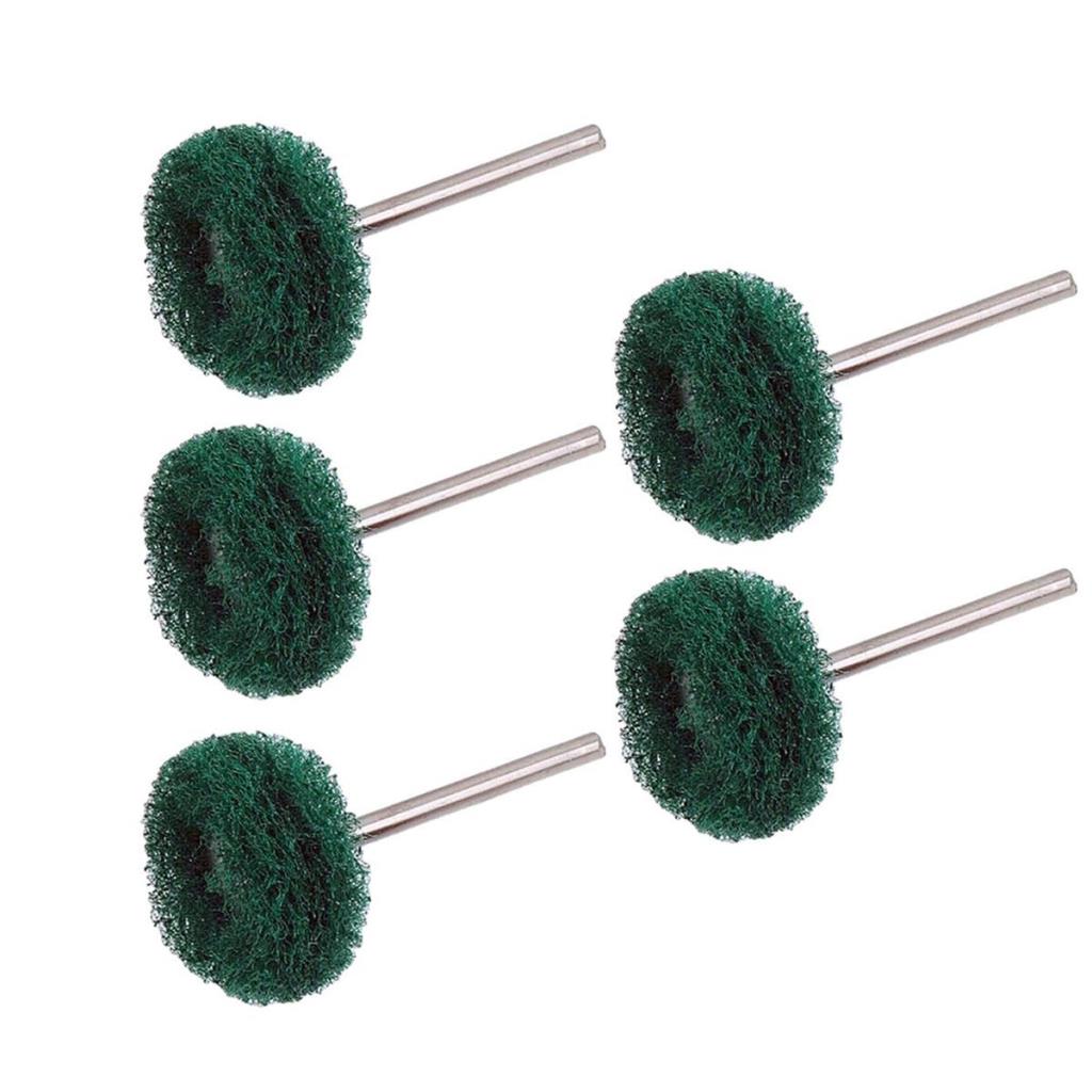 6205X5 5'li Paket Pimli Aşındırıcı Temizleme Polisaj Keçe 25mm - Yeşil 180 Kum ne işe yarar