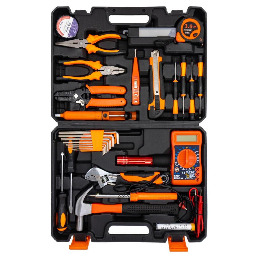 6218 Dolu Takım Çantası Elektrikçi Set 35 Parça nasıl kullanılır