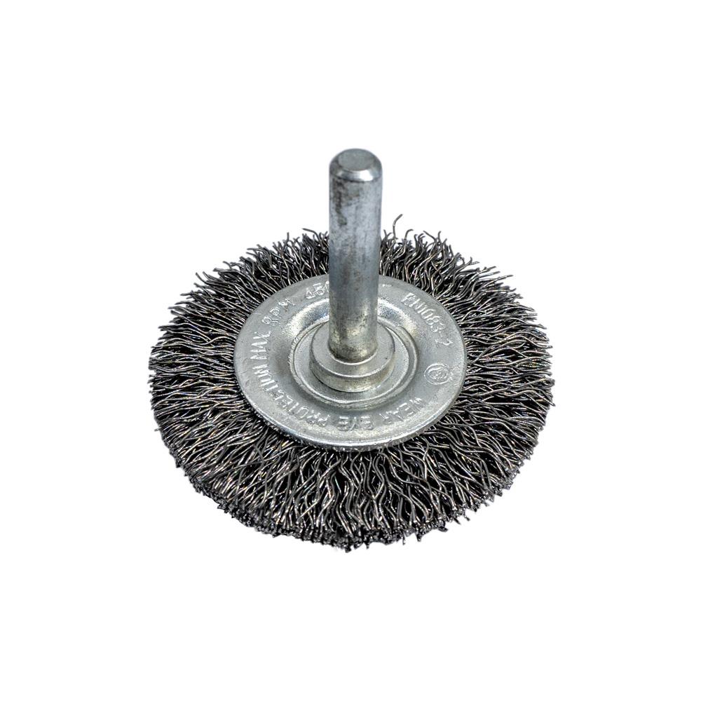 6247 Pimli Saçaklı Dairesel Tel Fırça Gri Telli 50 mm fiyatı