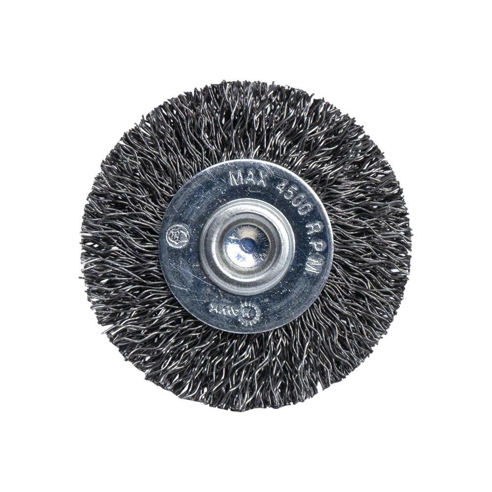 6249 Pimli Saçaklı Dairesel Tel Fırça Gri Telli 40 mm ne işe yarar