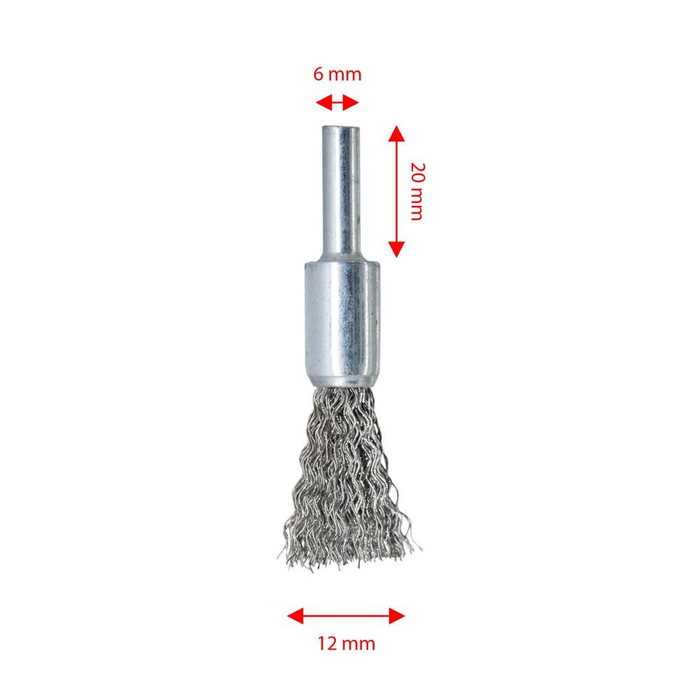 6251 Pimli Kalem (Kovan) Tel Fırça Gri Telli 12 mm ne işe yarar