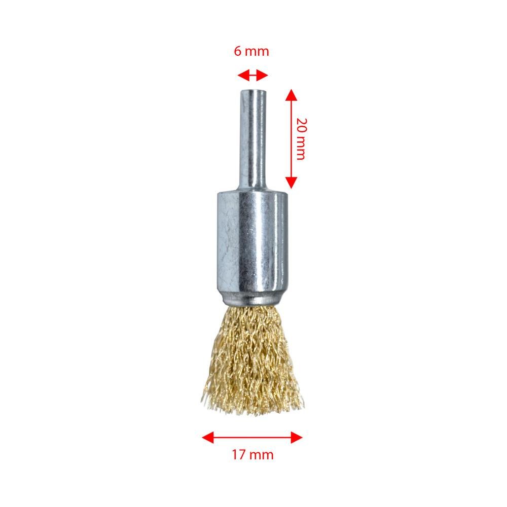 6252 Pimli Kalem (Kovan) Tel Fırça Sarı Telli 17 mm ne işe yarar