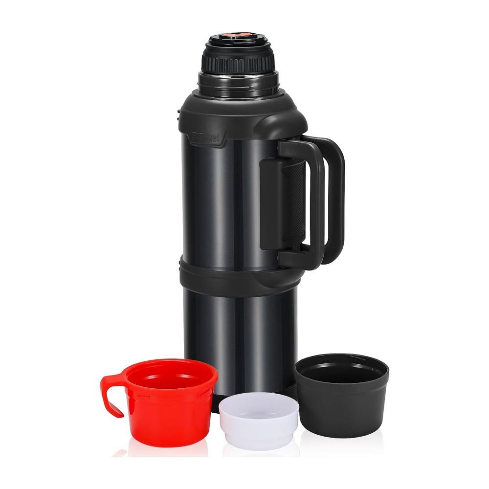 6271 Travel Pot Çelik Termos 4 Litre - Siyah ne işe yarar