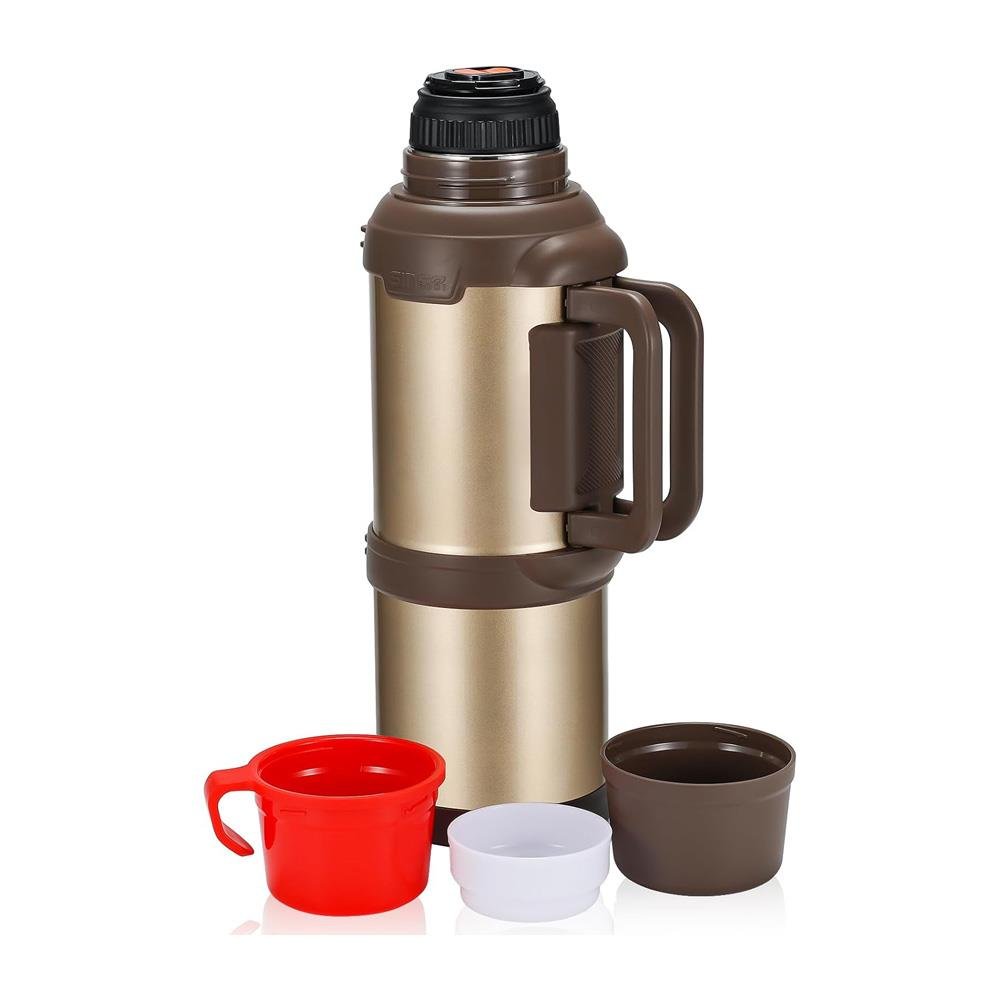 6272 Travel Pot Çelik Termos 4 Litre - Altın ne işe yarar