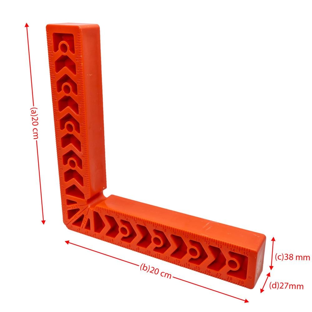 6283 ABS Plastik Gönye 20x20 cm nasıl kullanılır