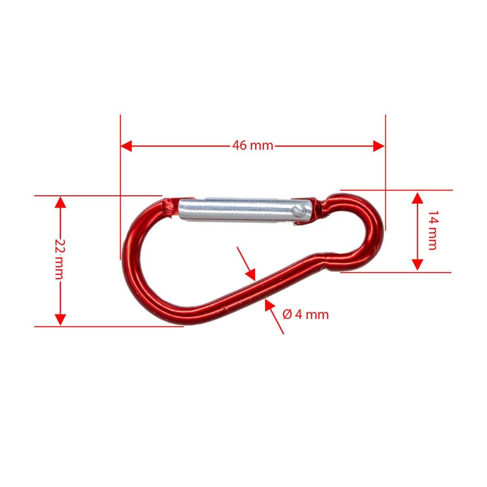 6284 Renkli Alüminyum Karabina 4 mm nereden bulurum