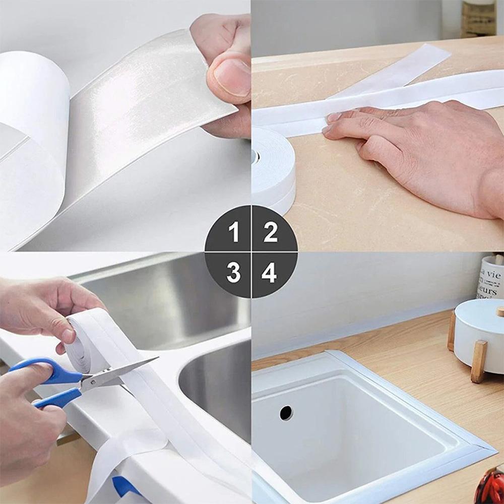 6297 Su Sızdırmaz Lavabo Küvet Tezgah Kenar İzolasyon Bandı ne işe yarar