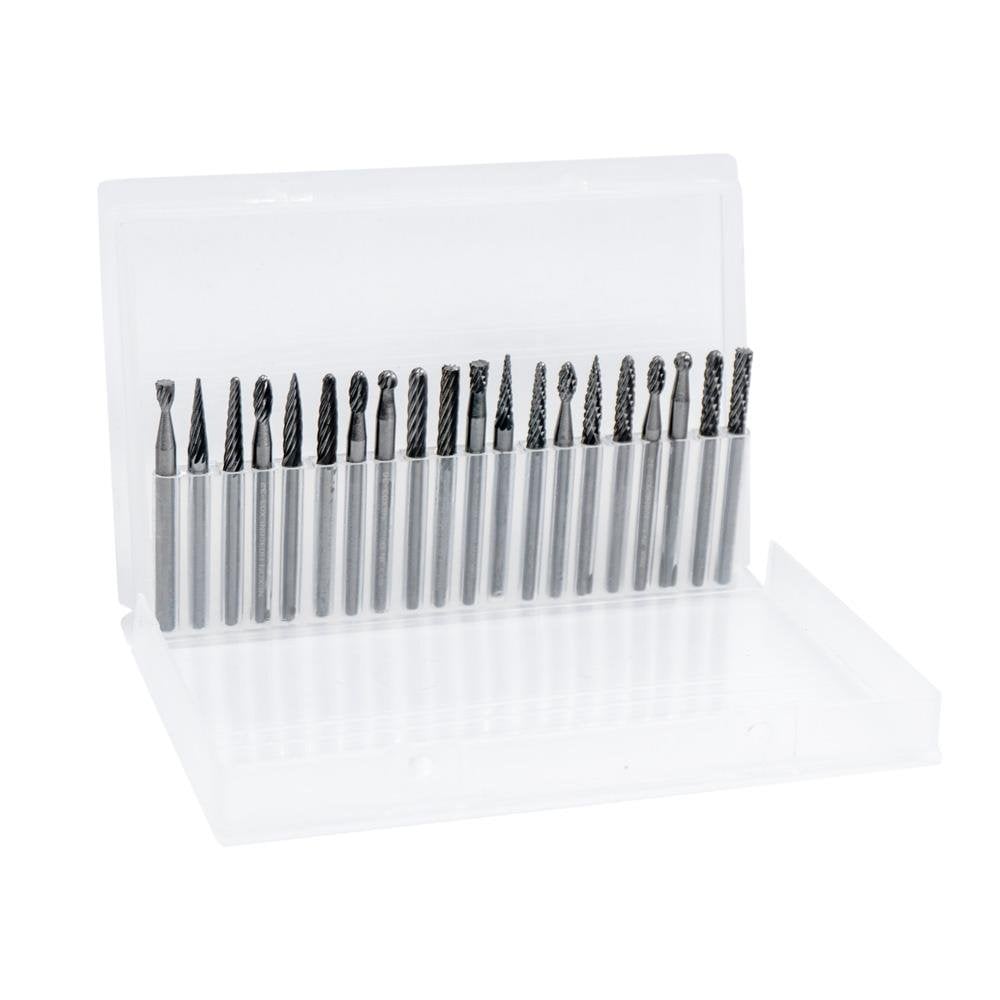 6319 Ahşap-Metal Karbür Kalıpçı Freze Ucu 20 Parça (3 mm Saplı) fiyatı