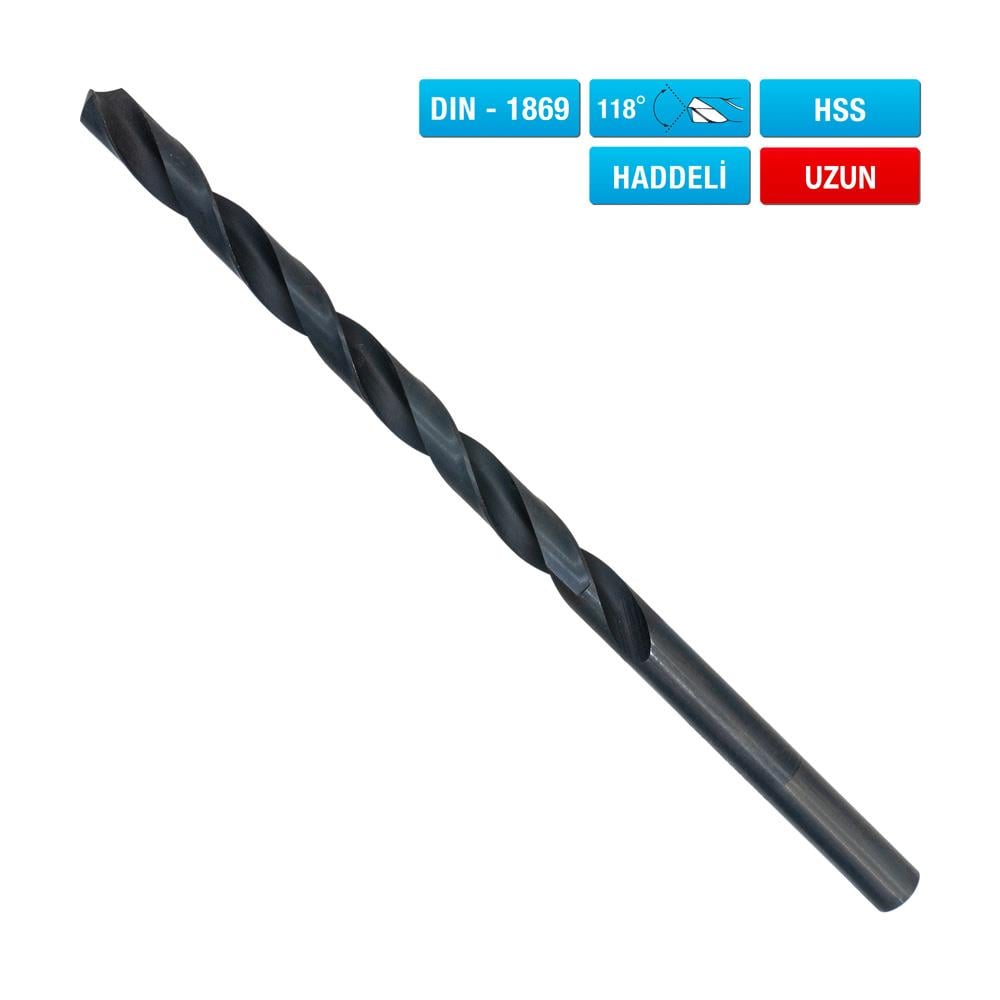 6353 HSS Uzun Matkap Ucu 18x375 mm fiyatı