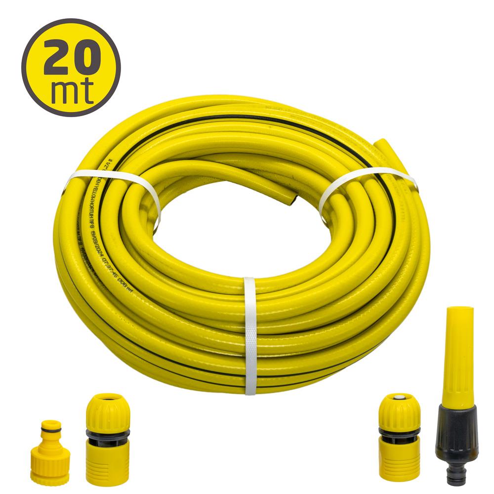 6358 Garden Kit 1/2'' (12.5mm) PVC Bahçe Hortumu 20 mt fiyatı
