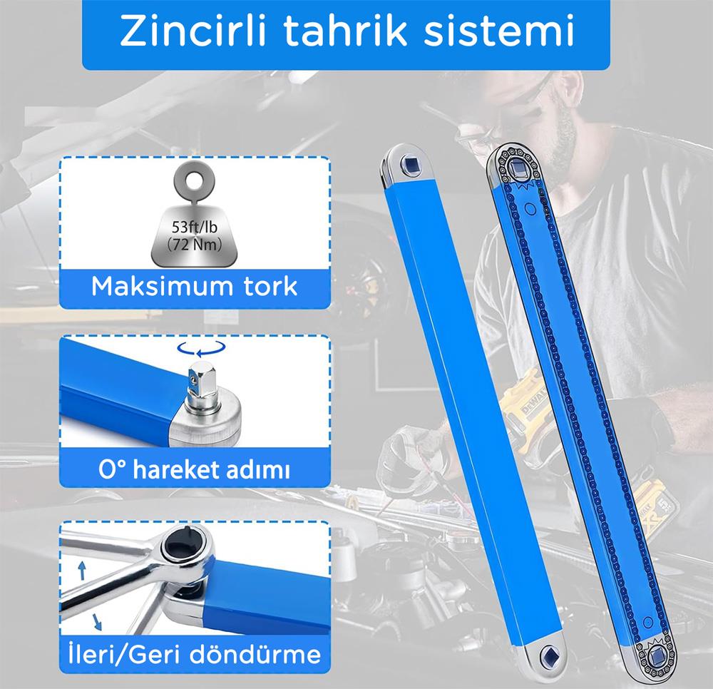 6360 Ofset Lokma Uzatma Anahtarı 355 mm ne işe yarar