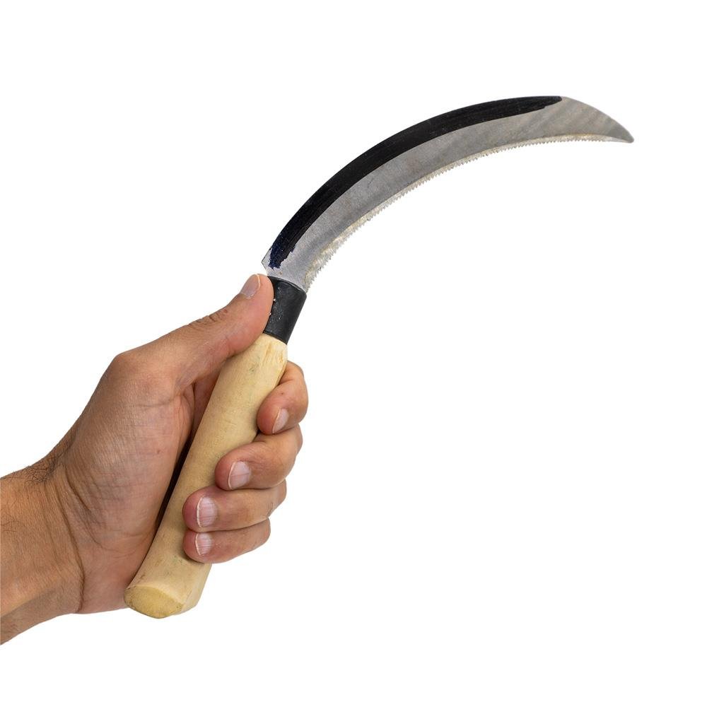 6364 Ahşap Saplı Testere Dişli Mini Hasat Orak ne işe yarar