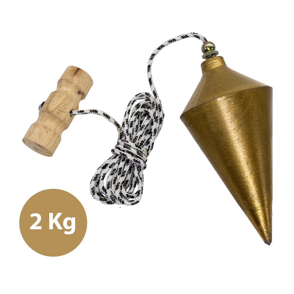 6382 Döküm İpli Şakül 2000 gr - Sarı fiyatı