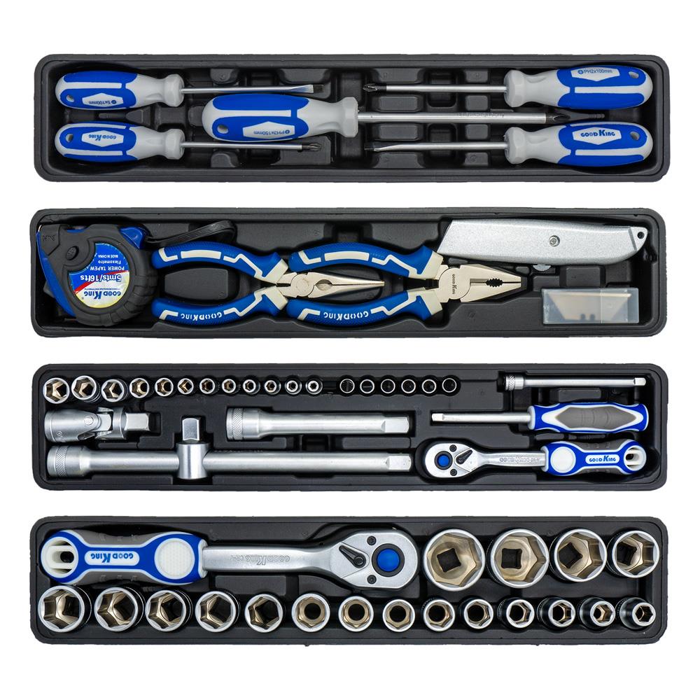 6390 Katlanır 5 Gözlü Dolu Metal Takım Çantası - 81 Parça nasıl kullanılır