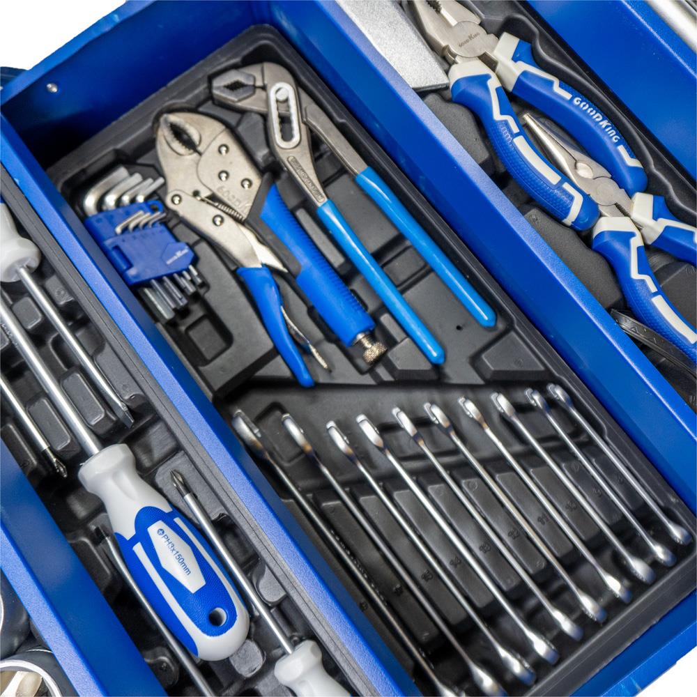 6390 Katlanır 5 Gözlü Dolu Metal Takım Çantası - 81 Parça ne işe yarar