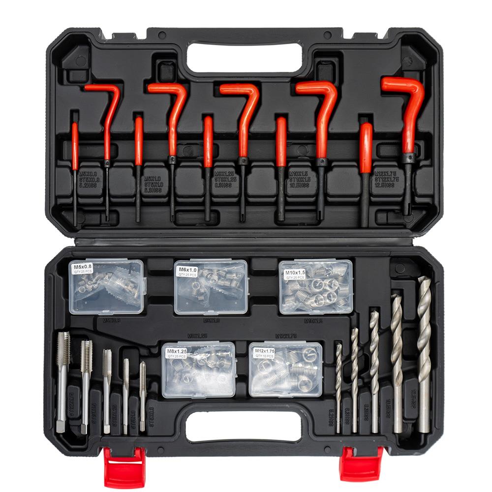 6394 Helicoil Seti Vida Diş Tamir Takımı 131 Parça (Plastik Kutu) ne işe yarar