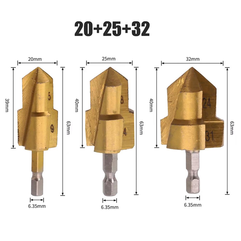6414 Bits Saplı PPRC PVC Plastik Boru Genişletme Havşa Seti 3 Parça ne işe yarar