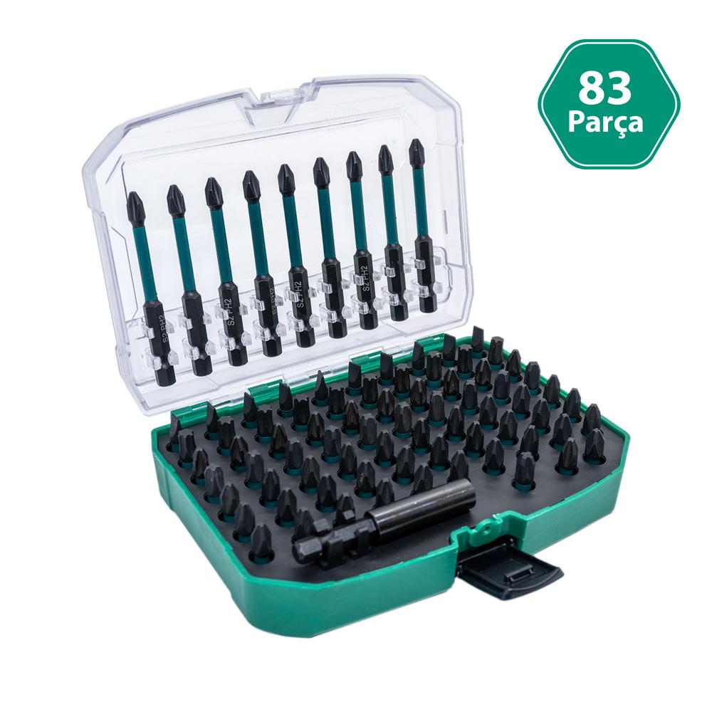 6420 Adaptörlü Bits Uç Vidalama Seti 83 Parça fiyatı