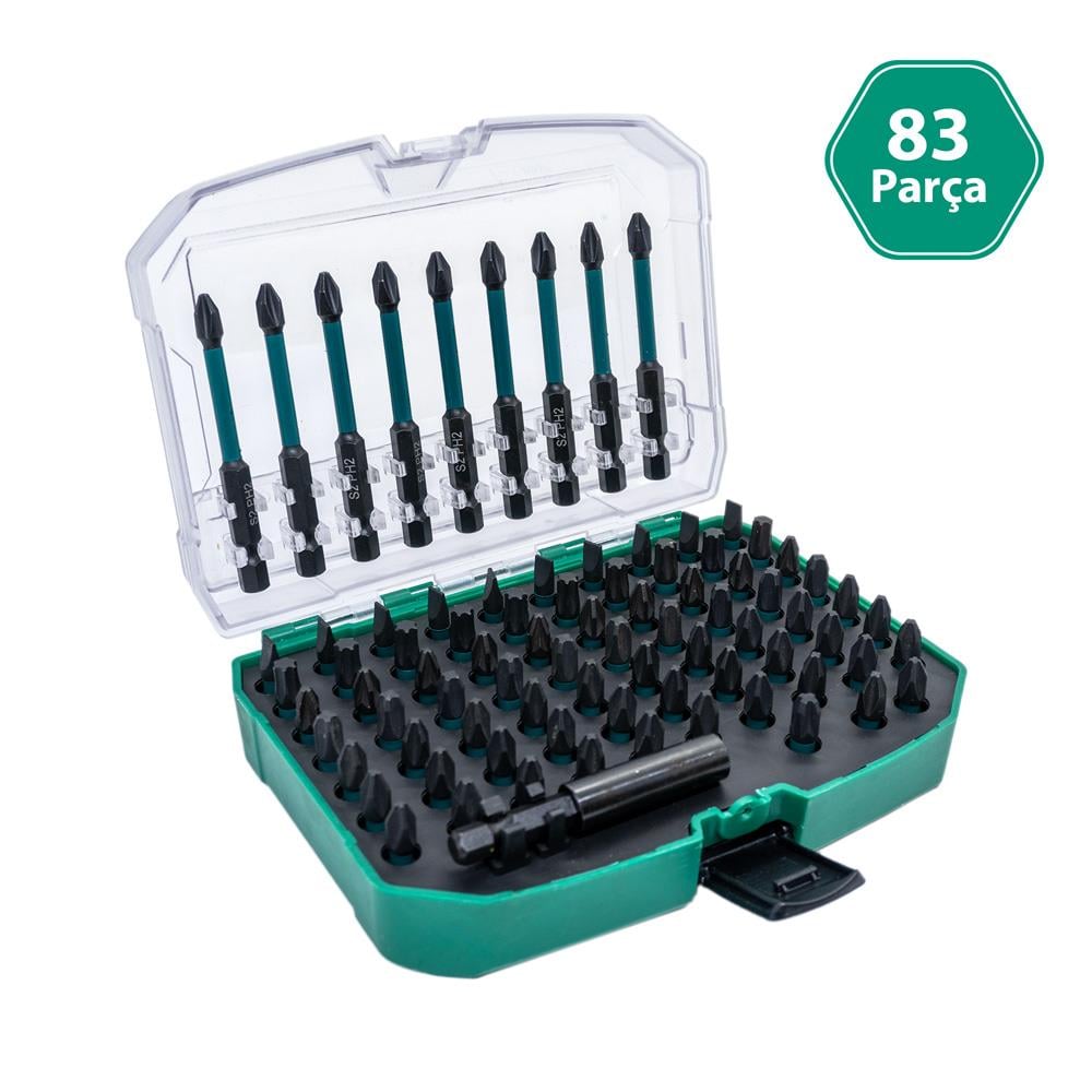 6420 Adaptörlü Bits Uç Vidalama Seti 83 Parça fiyatı