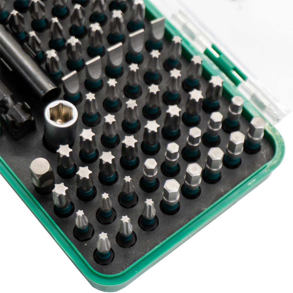6421 Adaptörlü Bits Uç Vidalama Seti 100 Parça ne işe yarar