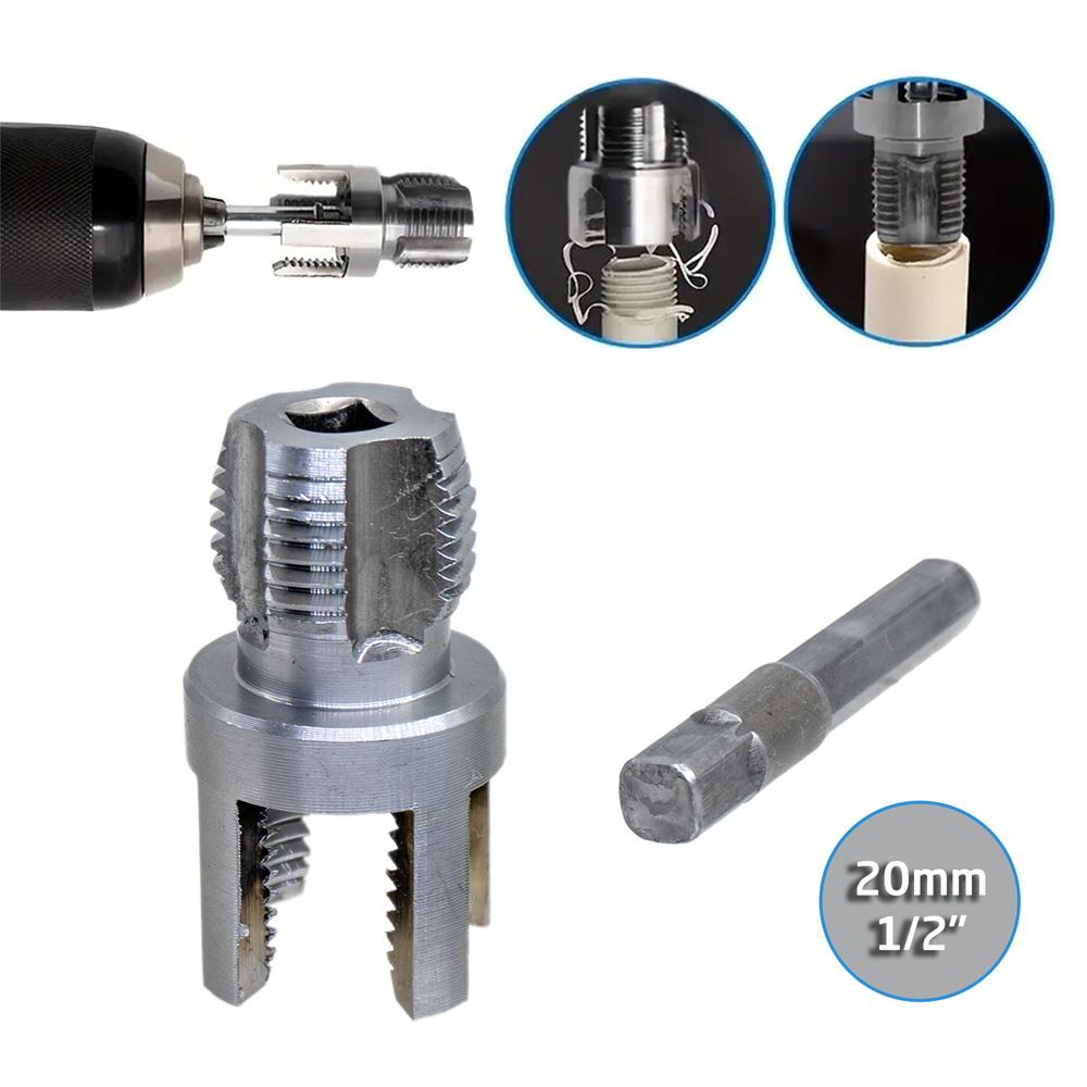 6423 PVC PPRC Boru İç ve Dış Diş Açma Aparatı 1/2'' (20 mm) fiyatı