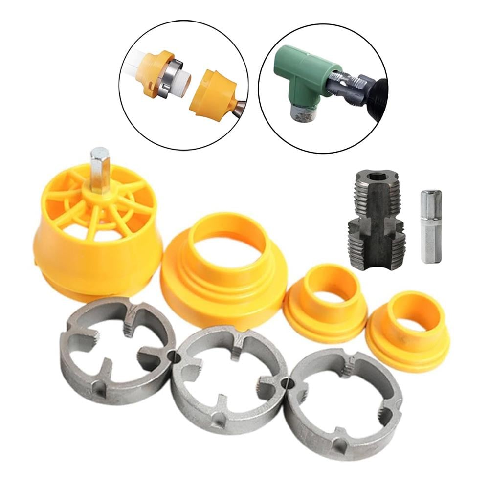 6425 PVC PPRC Boru İçin İç ve Dış Diş Açma Aparatı Seti 9 Parça fiyatı