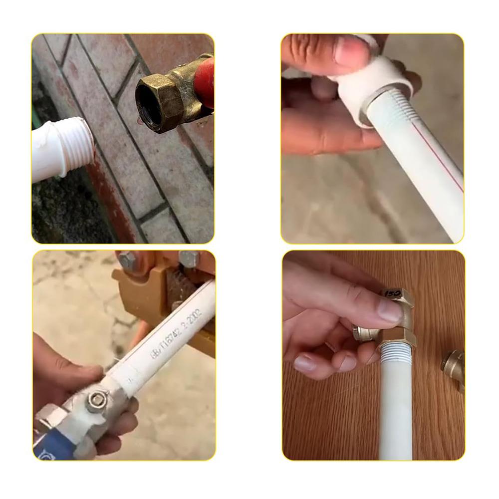 6425 PVC PPRC Boru İçin İç ve Dış Diş Açma Aparatı Seti 9 Parça ne işe yarar