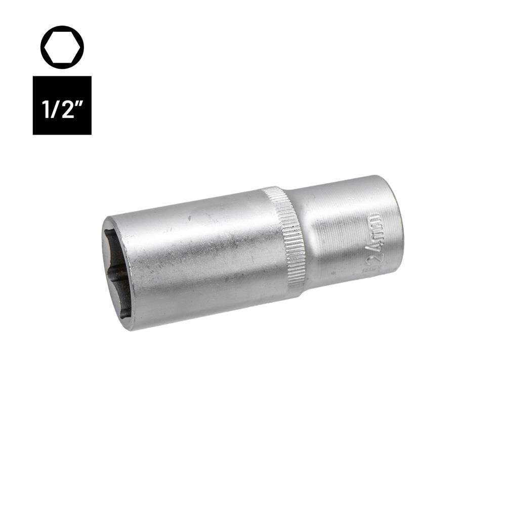 6458 Altı Köşe 1/2'' Uzun Derin Lokma Anahtar 24 mm fiyatı