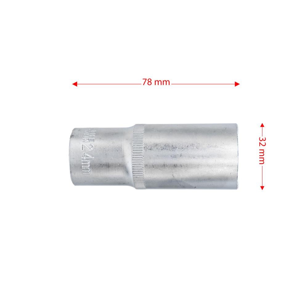 6458 Altı Köşe 1/2'' Uzun Derin Lokma Anahtar 24 mm ne işe yarar