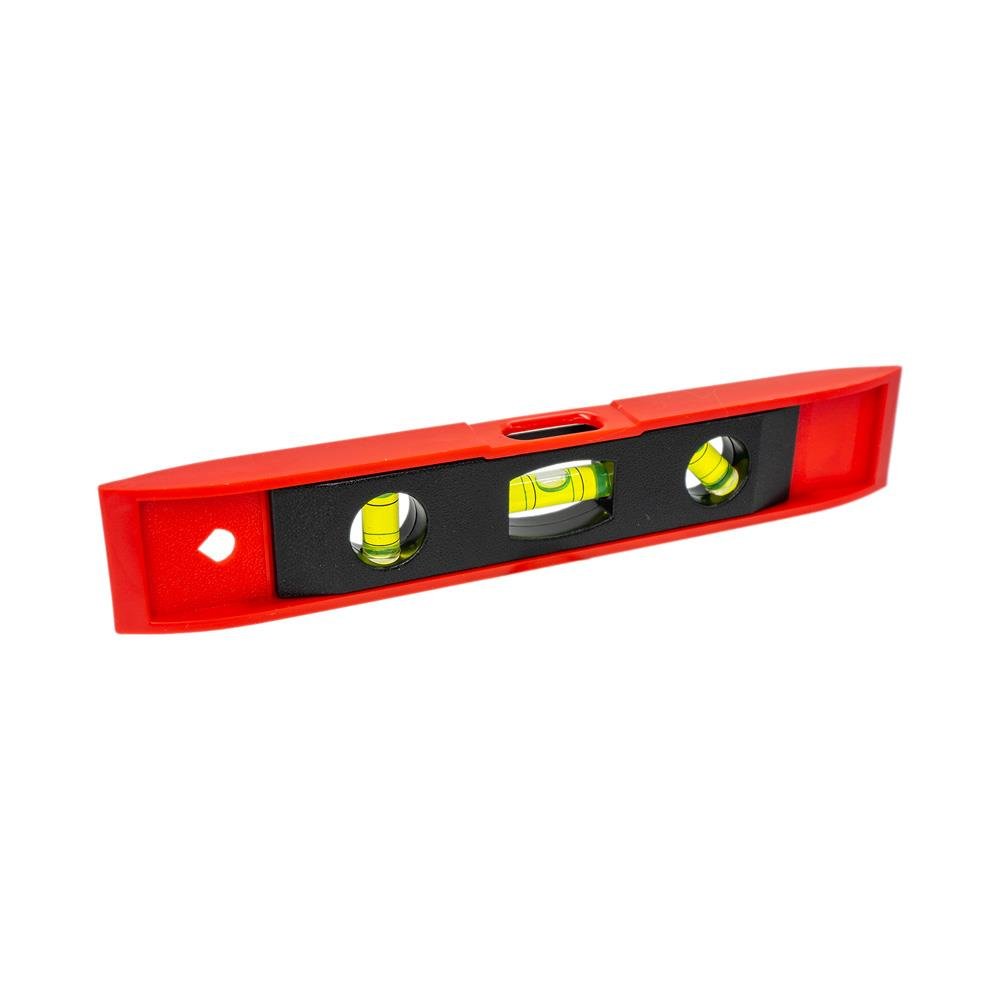 6474 PVC Mini Mıknatıslı Su Terazisi 225 mm (3 Tüplü) fiyatı