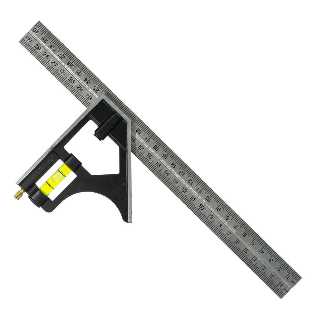 6477 Su Terazili Ayarlı Gönye 300 mm (45° - 90°) nasıl kullanılır