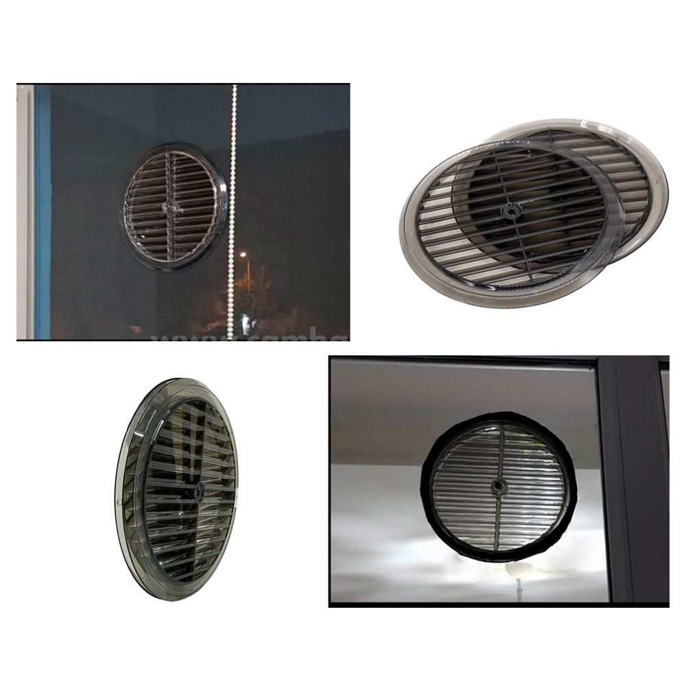 6488 Doğalgaz Cam Menfezi 180 mm - Füme ne işe yarar