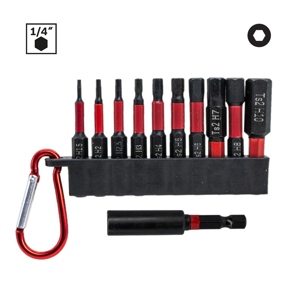 6502 Manyetik Allen Bits Uç Seti 1.5-10mm (11 Parça) fiyatı