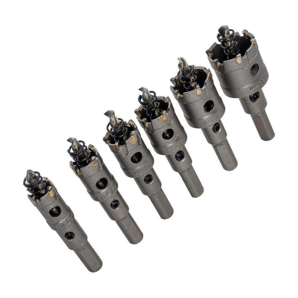 6505 TCT Paslanmaz Metal Delme Elmaslı Panç Seti 6 Parça ne işe yarar