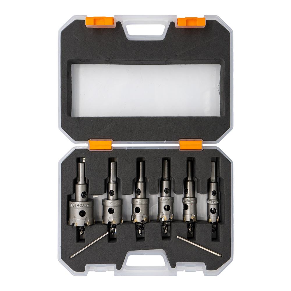 6505 TCT Paslanmaz Metal Delme Elmaslı Panç Seti 6 Parça ne işe yarar