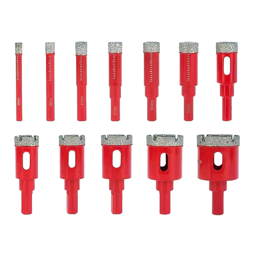 6507 Cam Seramik Granit Fayans Delme Panç Seti 12 Parça ne işe yarar