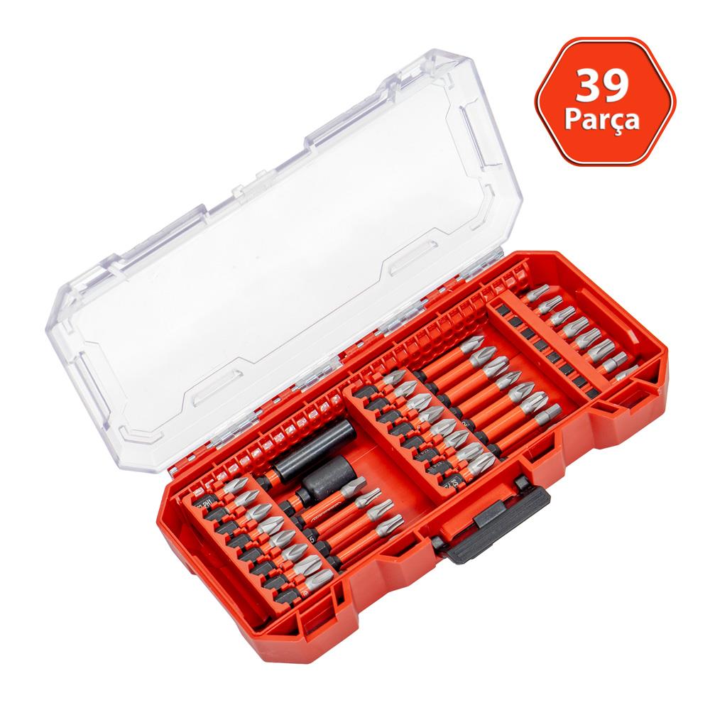 6518 Adaptörlü Bits Uç Vidalama Seti 39 Parça fiyatı