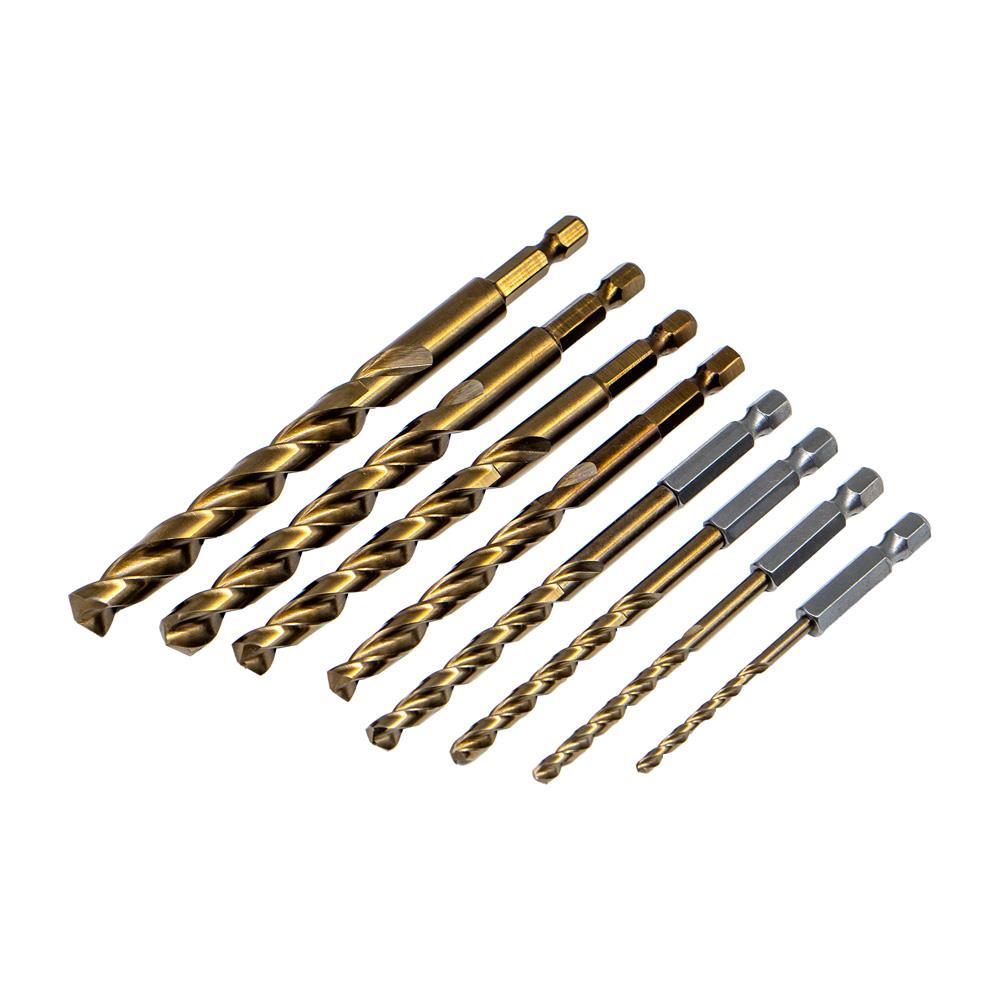 6523 Bits Saplı Pro Matkap Ucu Seti 3-10 mm (5% Kobaltlı) 8 Parça ne işe yarar