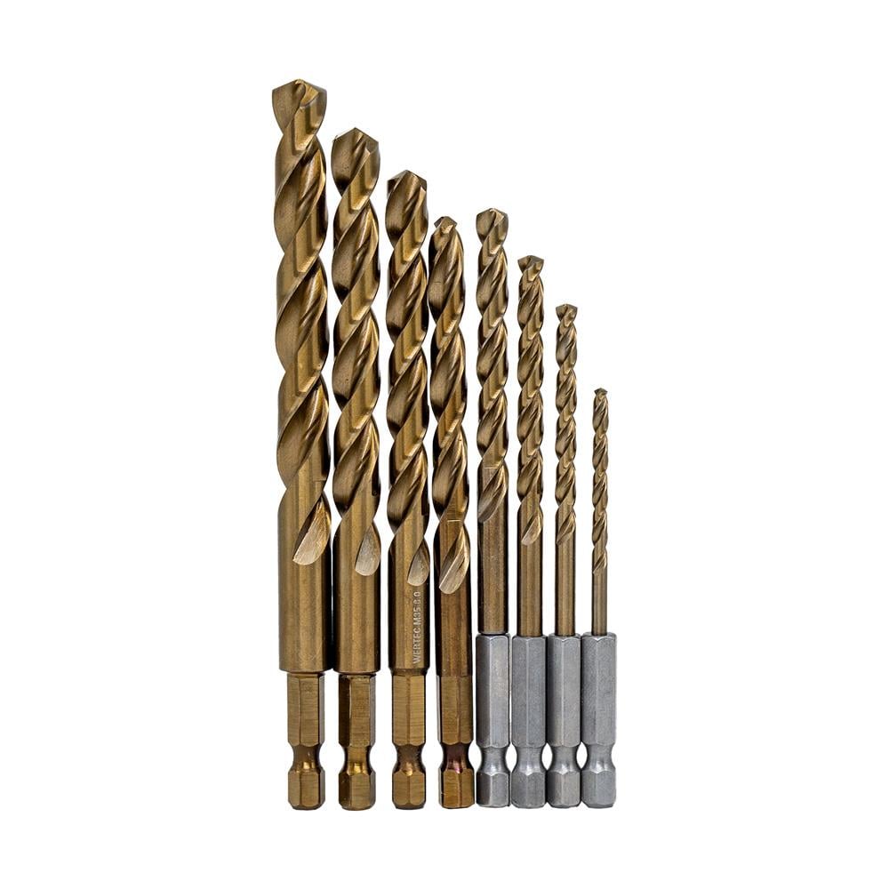 6523 Bits Saplı Pro Matkap Ucu Seti 3-10 mm (5% Kobaltlı) 8 Parça ne işe yarar