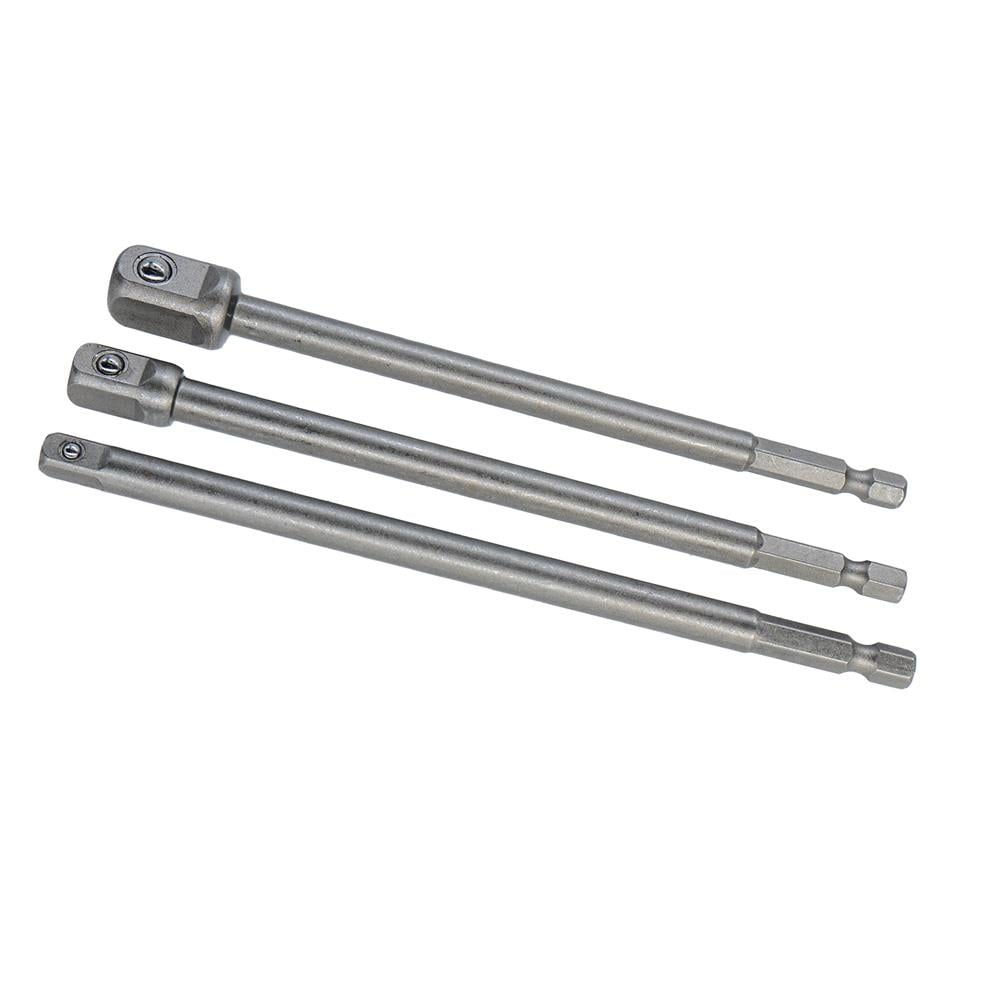 6534 Uzun Bits Saplı Lokma Adaptör Seti 150 mm (1/4'' - 3/8'' - 1/2'') ne işe yarar