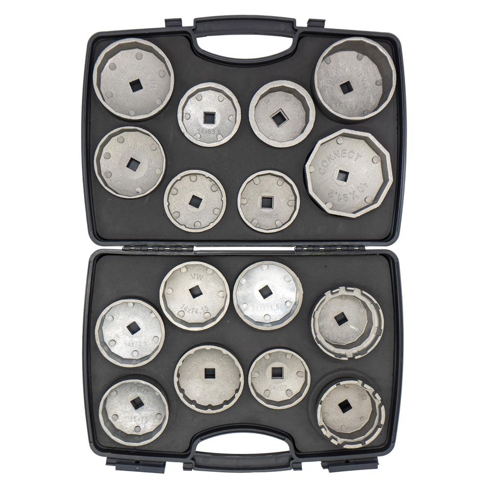 6536 Tas Tipi Yağ Filtre Sökme Takımı 16 Parça nasıl kullanılır