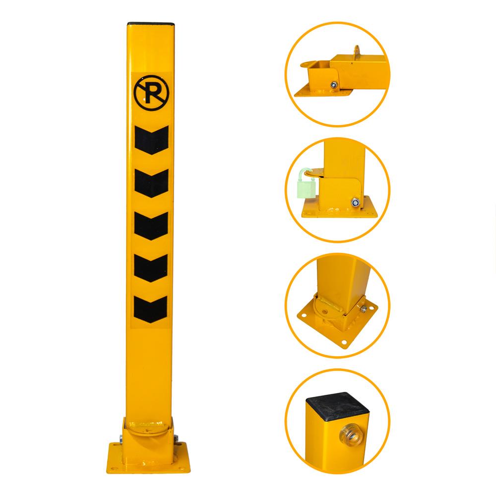 6537 Kilitli Yatar Otopark Park Direği 76 cm ne işe yarar