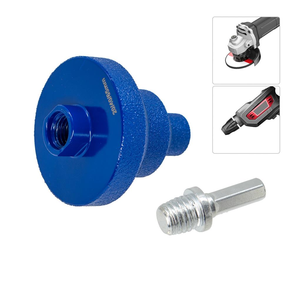 6540 Granit Mermer Seramik Kademeli Delme Taşlama Pah Pançı 20/40/65 mm nasıl kullanılır