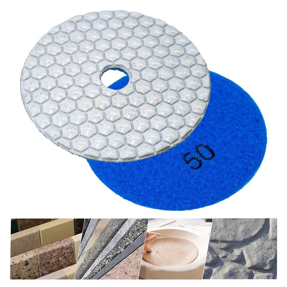 6550 Granit Mermer Taş Parlatma Polisaj Ped 100 mm - 50 Kum fiyatı
