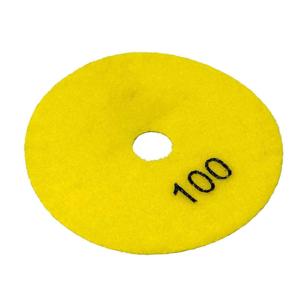 6551 Granit Mermer Taş Parlatma Polisaj Ped 100 mm - 100 Kum ne işe yarar