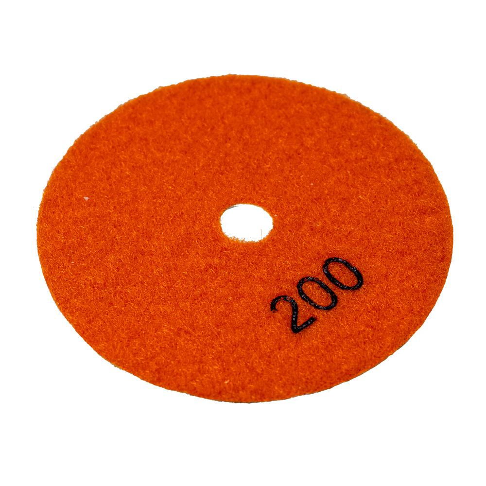 6552 Granit Mermer Taş Parlatma Polisaj Ped 100 mm - 200 Kum ne işe yarar